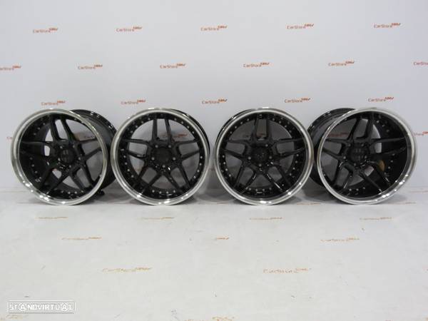 Jantes Haxer HX030 19 8.5 et 35 + 10 et40  5x120 Preto + Polido - 1