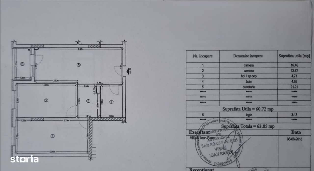 Sub pretul pietei! 61 mp utili, decomandat, parcare subterană, BMW-16