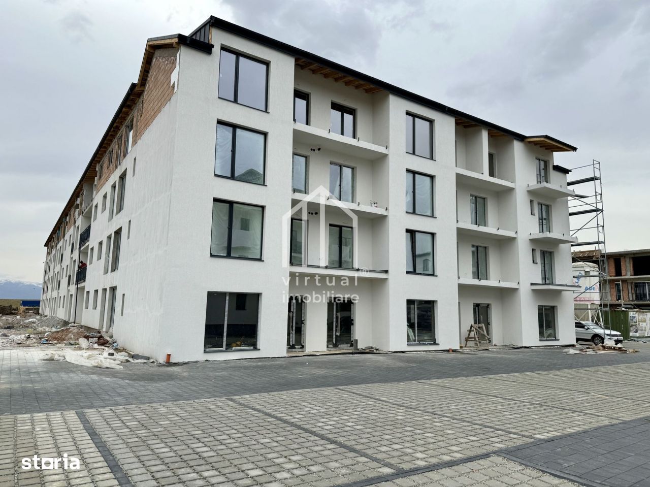 Apartament cu 2 camere, 55.41 mp utili + gradina| zona Doamna Stanca