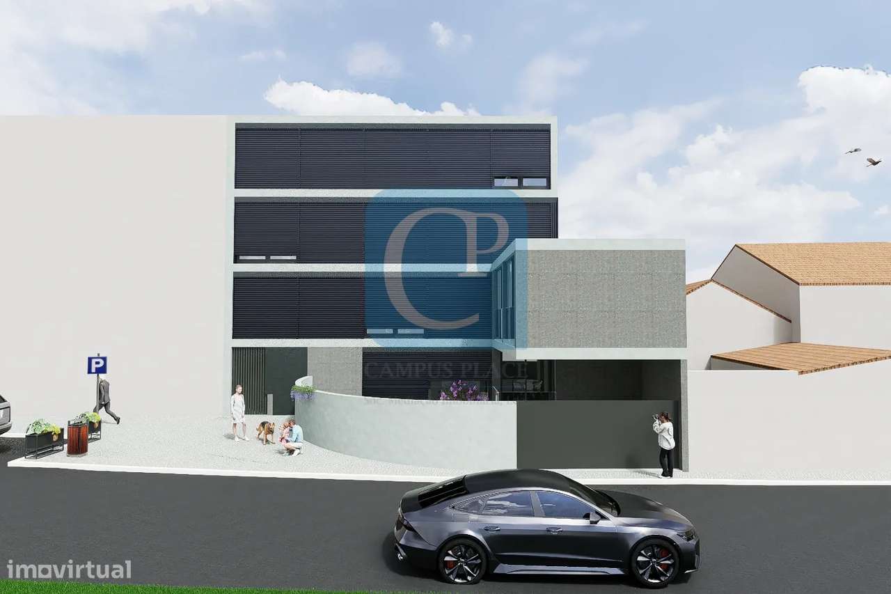 Apartamento T1 em construção no Empreendimento Campus Premium-9