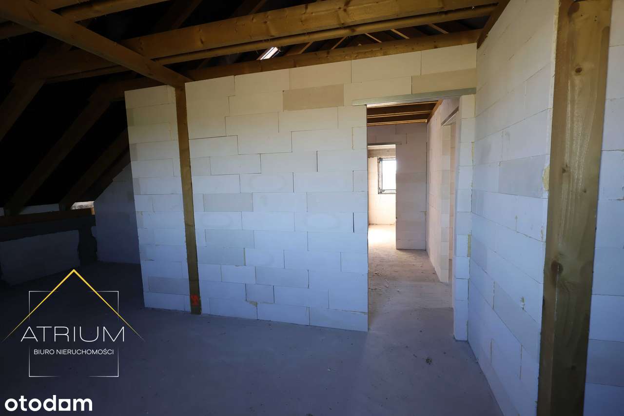 Goliszów k.Chojnowa – dom stan surowy zamknięty, działka w MPZP: MN/U-10