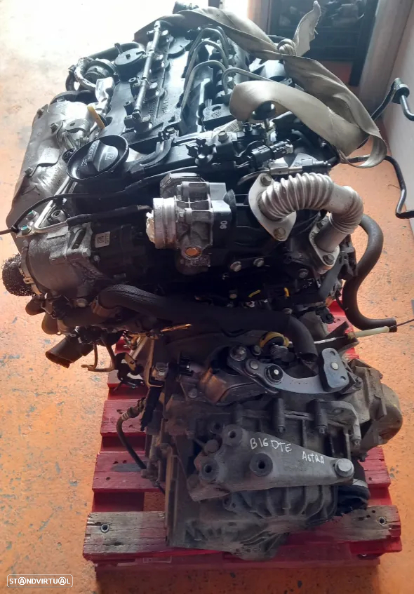 Motor Opel Astra K 1.6 Cdti Ref: B16DTE - 4