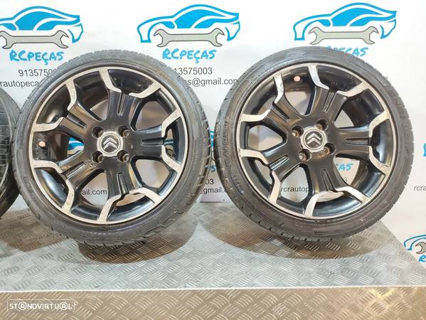 JANTES ORIGINAIS CITROEN DS3 SA 17 POLEGADAS 7J ET25 4X108 C3 II 2 BERLINGO C4  RONAL - 4