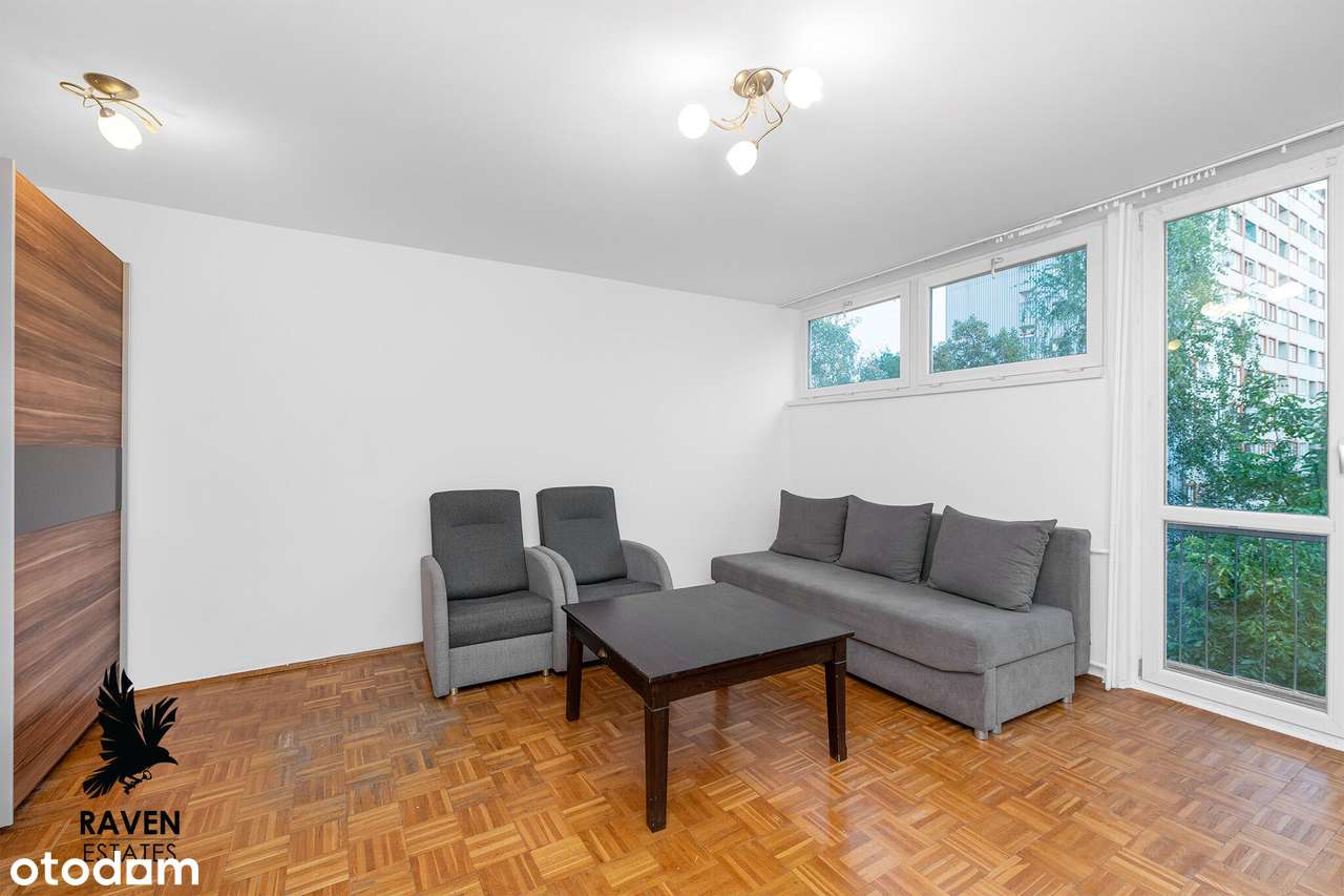 Słoneczne 2 pokoje na Kruczej ,  Świetna lokalizacja, Zielone otoczeni - Pełny obrazek: 3/9