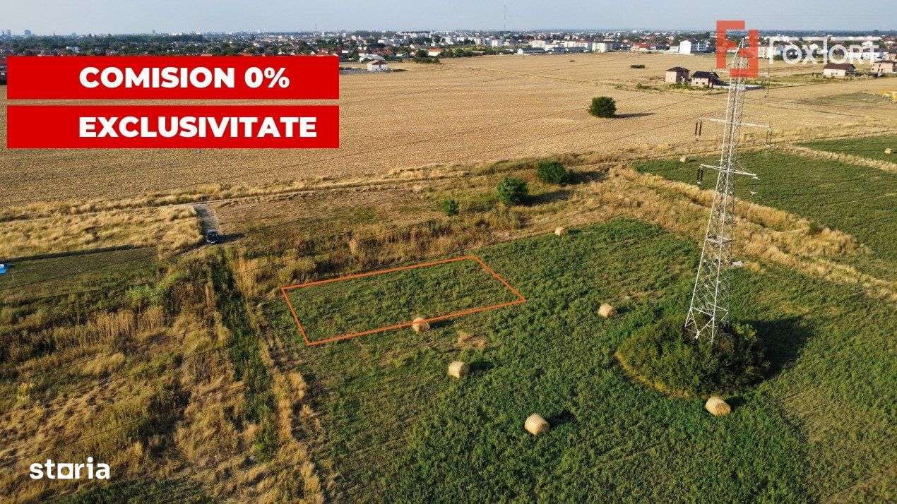 COMISION 0% Teren de 622 mp intravilan pretabil casa, zona Chisoda - Imagine principală: 3/12