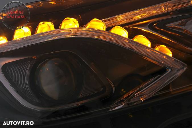 Faruri LED Mercedes E-Class W212 (2009-2012) Facelift Design- livrare gratuita - 10