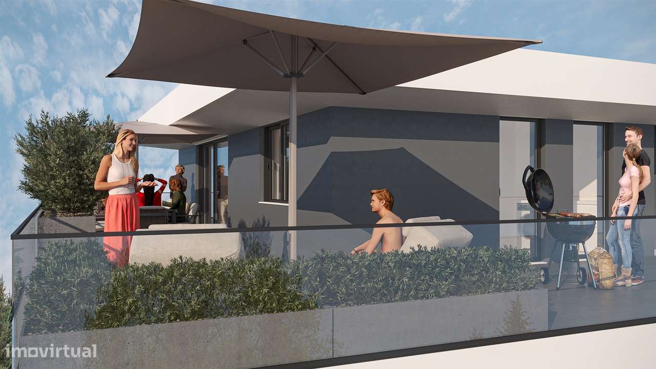 T3 Recuado Nascente/Poente/Sul - Varandas 149.3m2/ 2 Lugar de Garagem - Grande imagem: 4/34