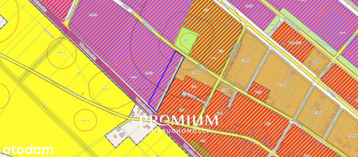 Działka przemysłowo-usługowa Stanowice 82,20 ar - Pełny obrazek: 5/7