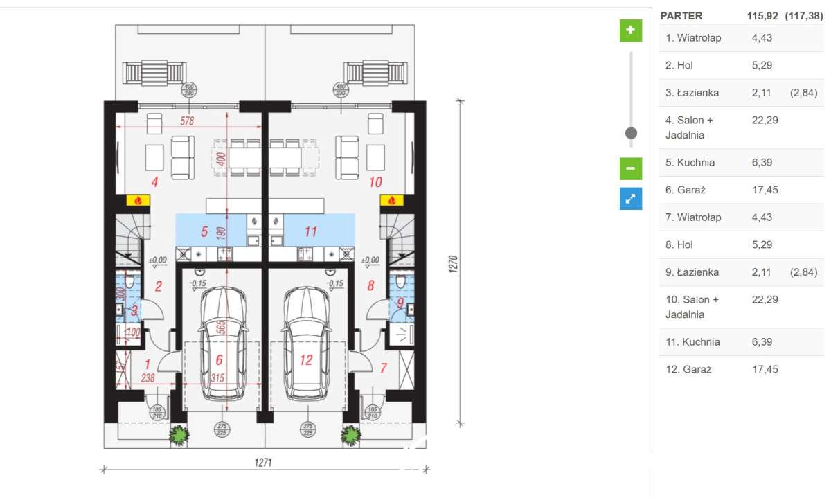Bliźniak z garażem położony na kameralnym osiedlu - Pełny obrazek: 4/13