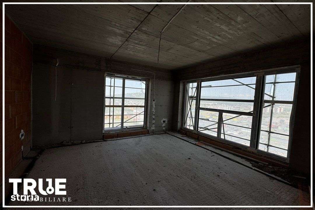 Apartament 2 camere, 42m² + 6m², Skyline City!-3