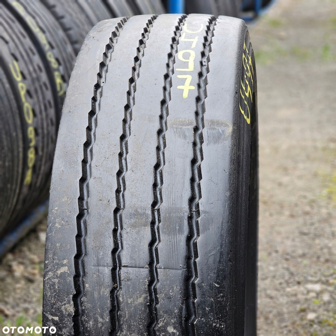 265/70R19,5 HANKOOK TH22 10mm 2021rok OPONA UŻYWANA NACZEPOWA NACZEPA U497 - 3