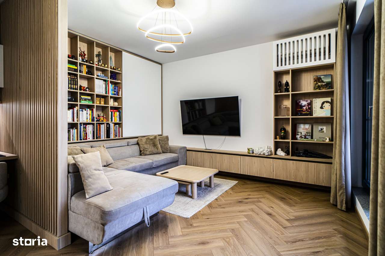Plaza-Lujerului, 2 camere,60 mp, etaj 2,mobilat/ utilat,bloc nou-1