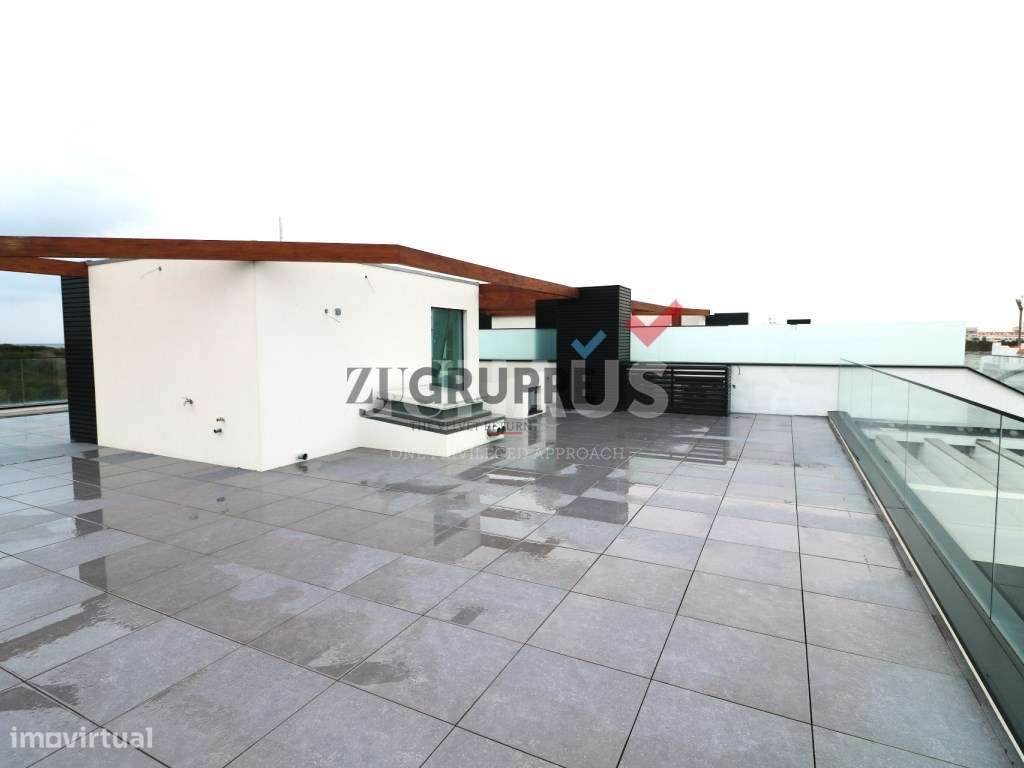 Apartamento T3 com terraço de 237 m2 com vistas Mar e Ria situado n...-1