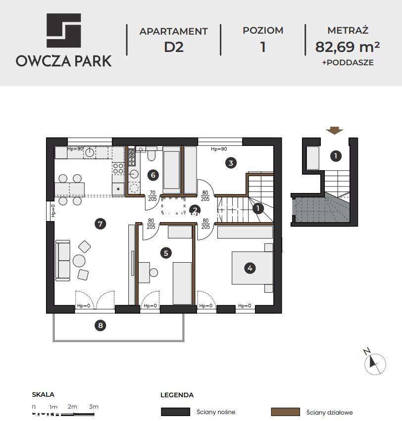 Nowe mieszkanie w super lokalizacji w Kwidzynie - Pełny obrazek: 5/10