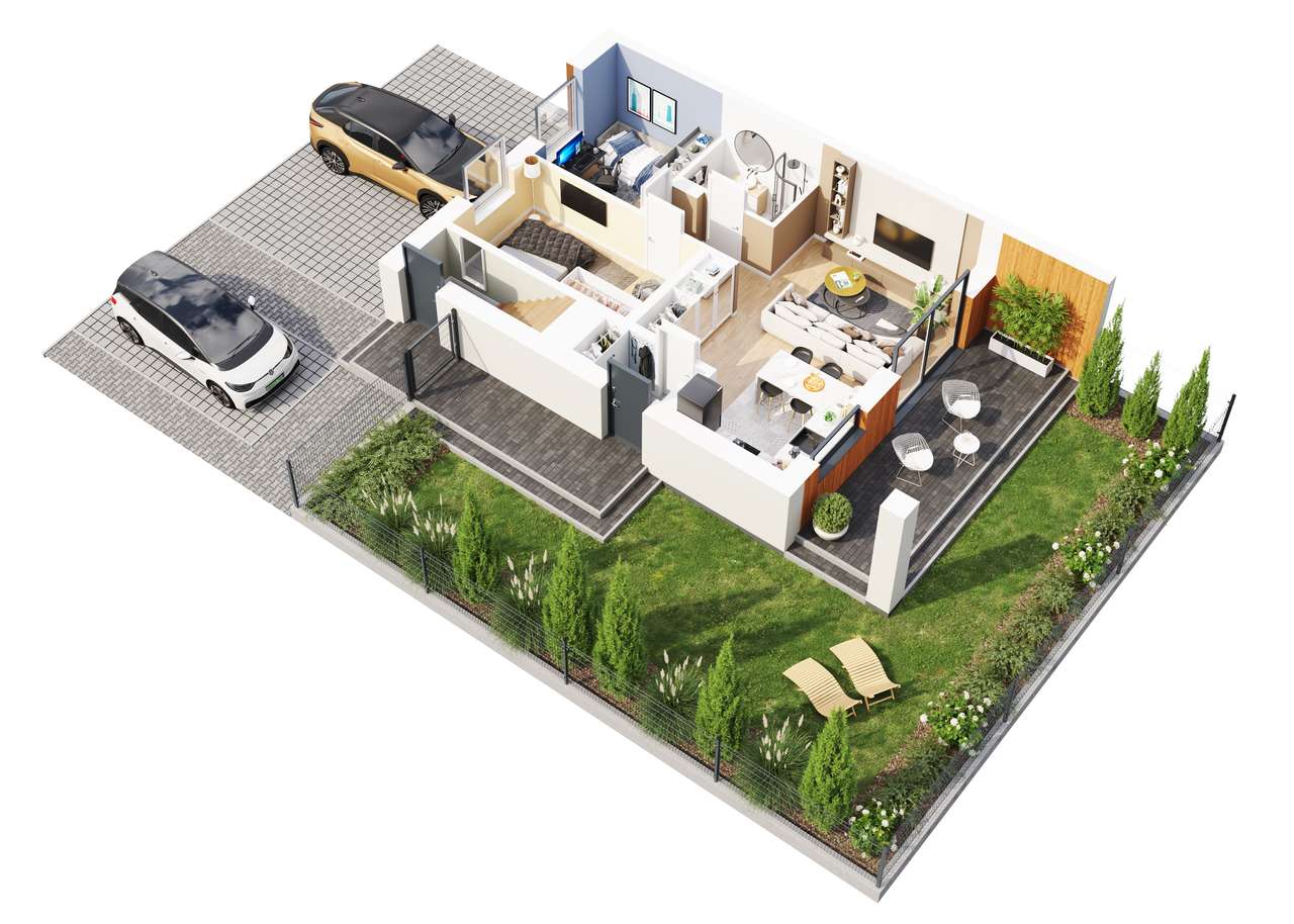 Mieszkania | Górki | 54 mkw 62 mkw | blisko Opola | zielone tereny |-6