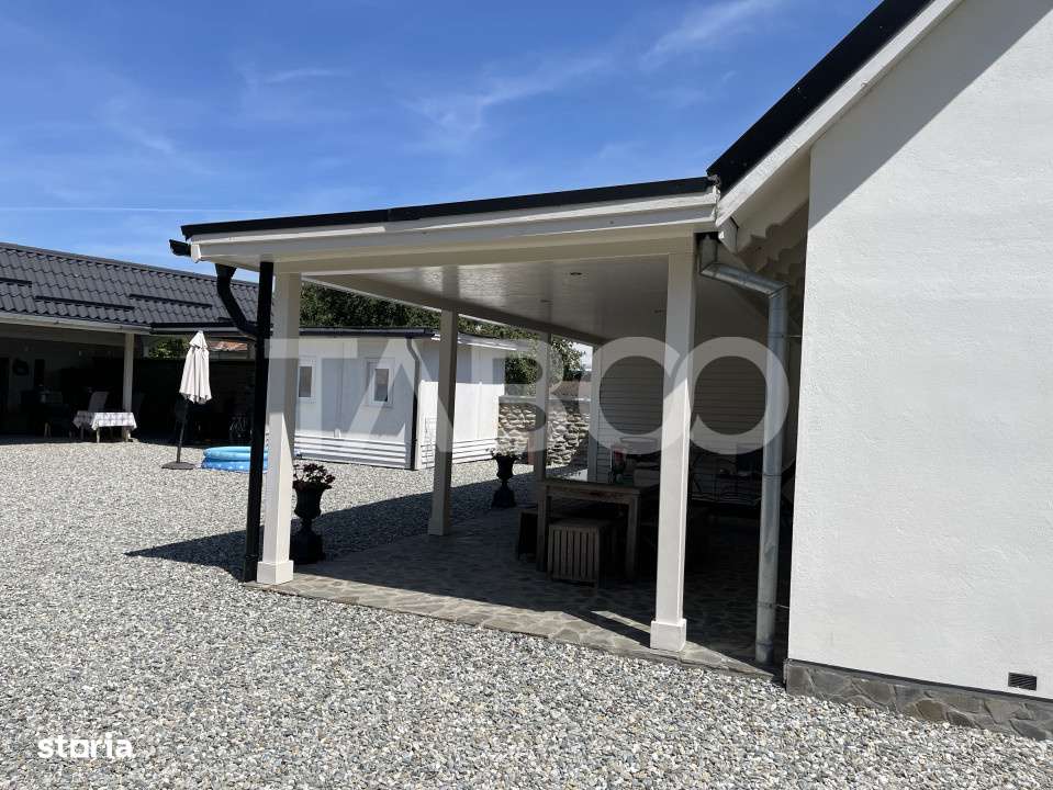 Casa 7 camere 6 bai terase teren 1180mp aproape de Castel si Poveste - Imagine principală: 4/19