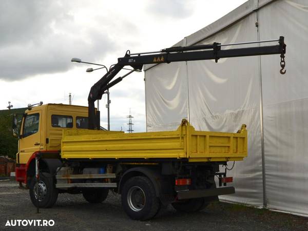 Mercedes-Benz 1833 4x4 E4 Tipper, crane (Basculantă, macara) - 4