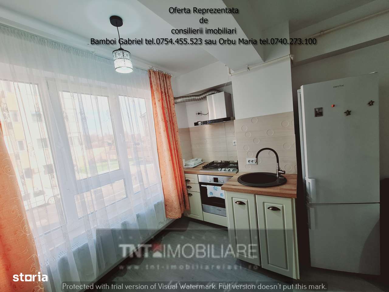 Ap 3 camere mobilate bloc nou, 77 mp  etj 1 1loc parcare zona Pacurari - Imagine principală: 4/20