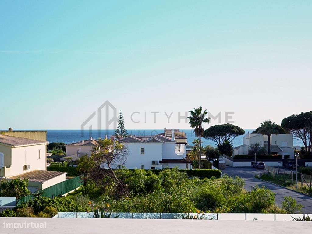 Moradia T5 contemporânea com Piscina e vista Mar na Galé em Albufeira-42