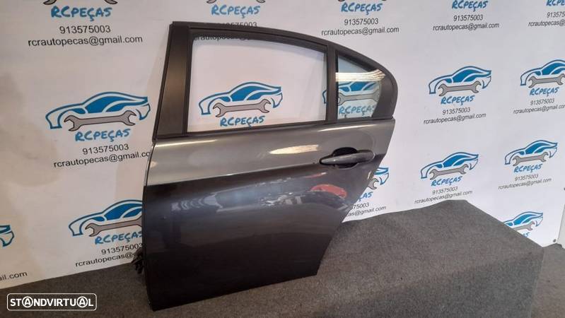 PORTA PORTAS TRASEIRA TRÁS ESQUERDA BMW 41007203647 7203647 BMW SERIE 3 E90 SEDAN CARRO FECHO ELEVADOR MOTOR PUXADOR VIDRO - 2