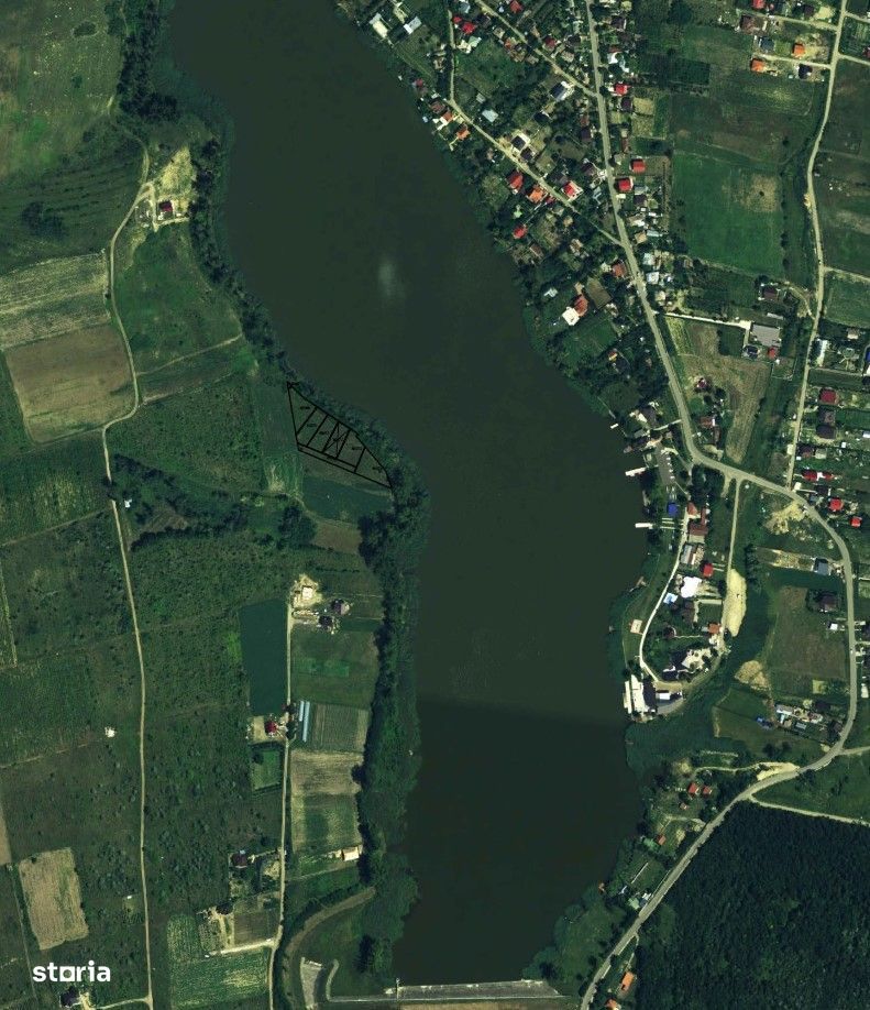 Teren intravilan Aroneanu - Deschidere la Lacul Dorobant - PUZ aprobat