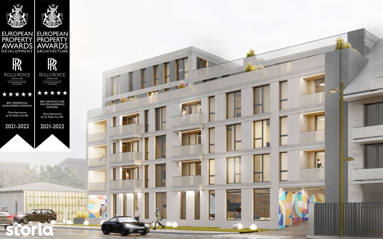 Ofertă lansare Proiect NOU, Ghica Apartments, 3 Camere tip B