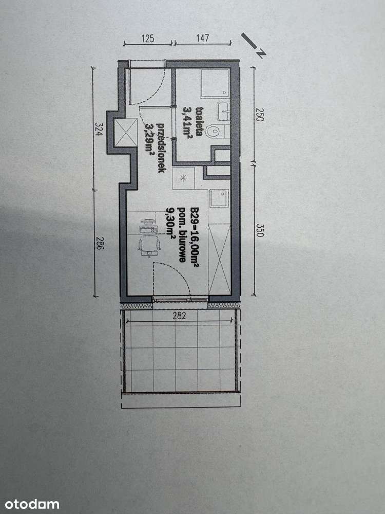 Cesja lokalu użytkowego – Traugutta Vita | Balkon | Centrum miasta - Pełny obrazek: 4/5