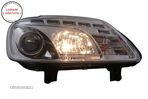 Faruri LED DRL DAYLIGHT VW Touran 1T Caddy (02.2003-10.2006) Crom- livrare gratuita - 9