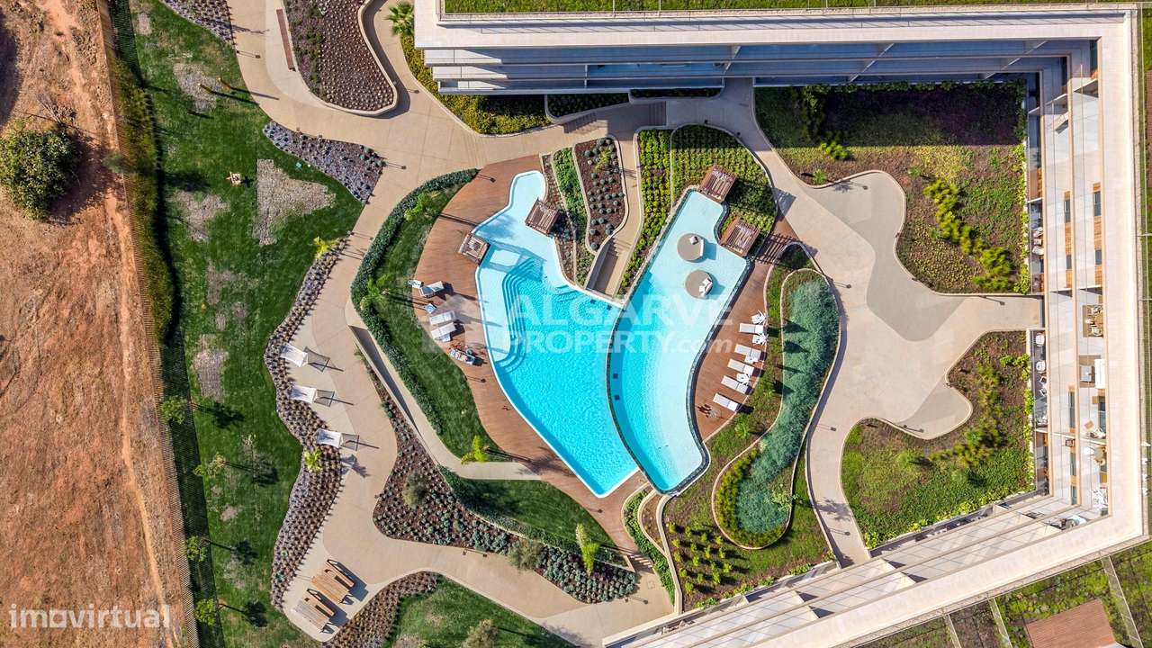 Luxuoso apartamento T2 novo em frente à Praia de Quarteira, Algarve-7