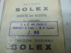 Kit reparação Solex - 2