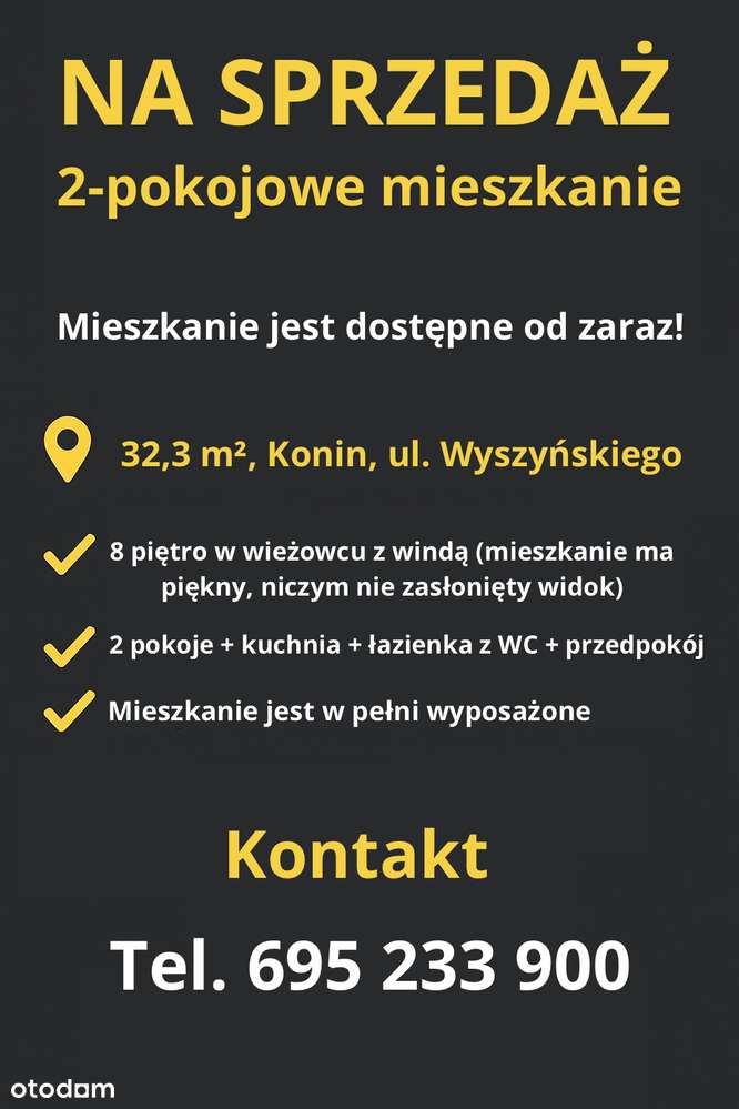 NA SPRZEDAŻ- 2-pokojowe mieszkanie z pięknym widokiem-0
