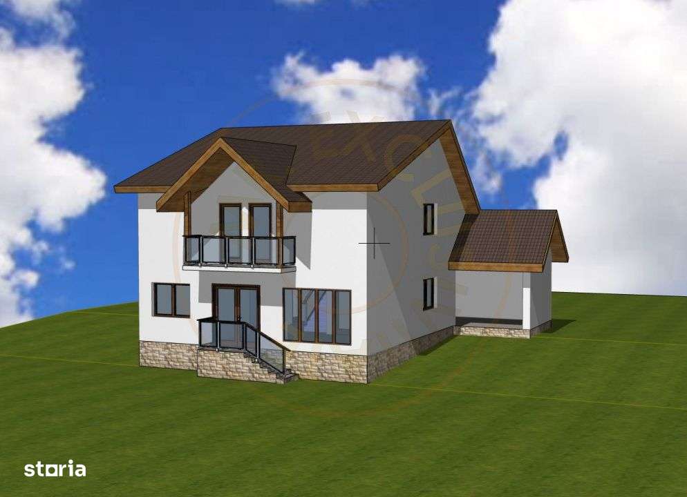 Casa P+1, Babana-Arges cu panouri si apa de izvor-1