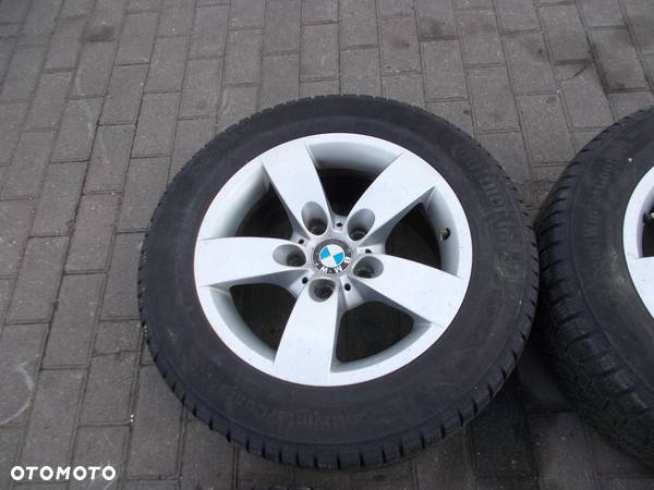 KOŁA BMW E60 122 STYLE 16x7J ET20 CONTINENTAL ZIMA - 2