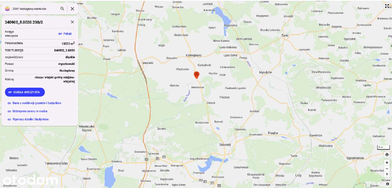 Działka komercyjna 47 003 m² w super lokalizacji - Pełny obrazek: 4/4