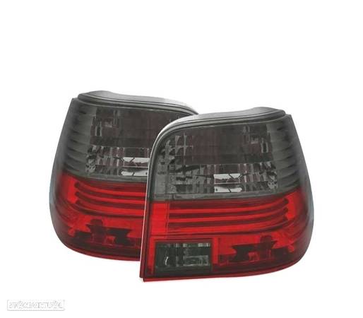 FAROLINS TRASEIROS GOLF 4 MK IV 97-03 VERMELHO ESCURECIDO - 5