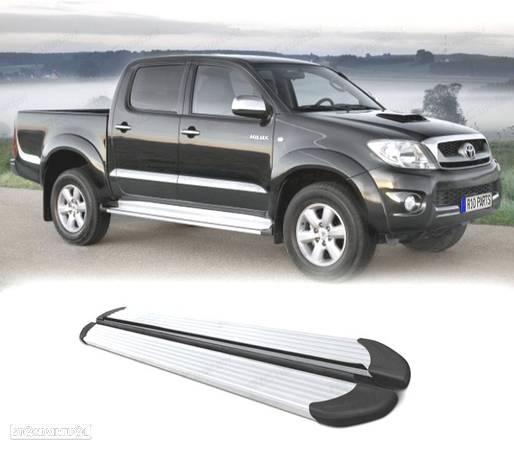 ESTRIBOS LATERAIS PARA TOYOTA HILUX 05-16 - 1