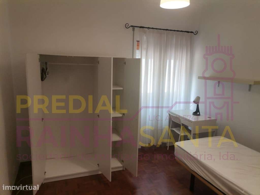 Quarto em apartamento remodelado - Rua do Brasil - Coimbra - Grande imagem: 2/9