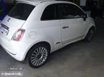 fiat 500 1.2 lounge 2008 peças - 4