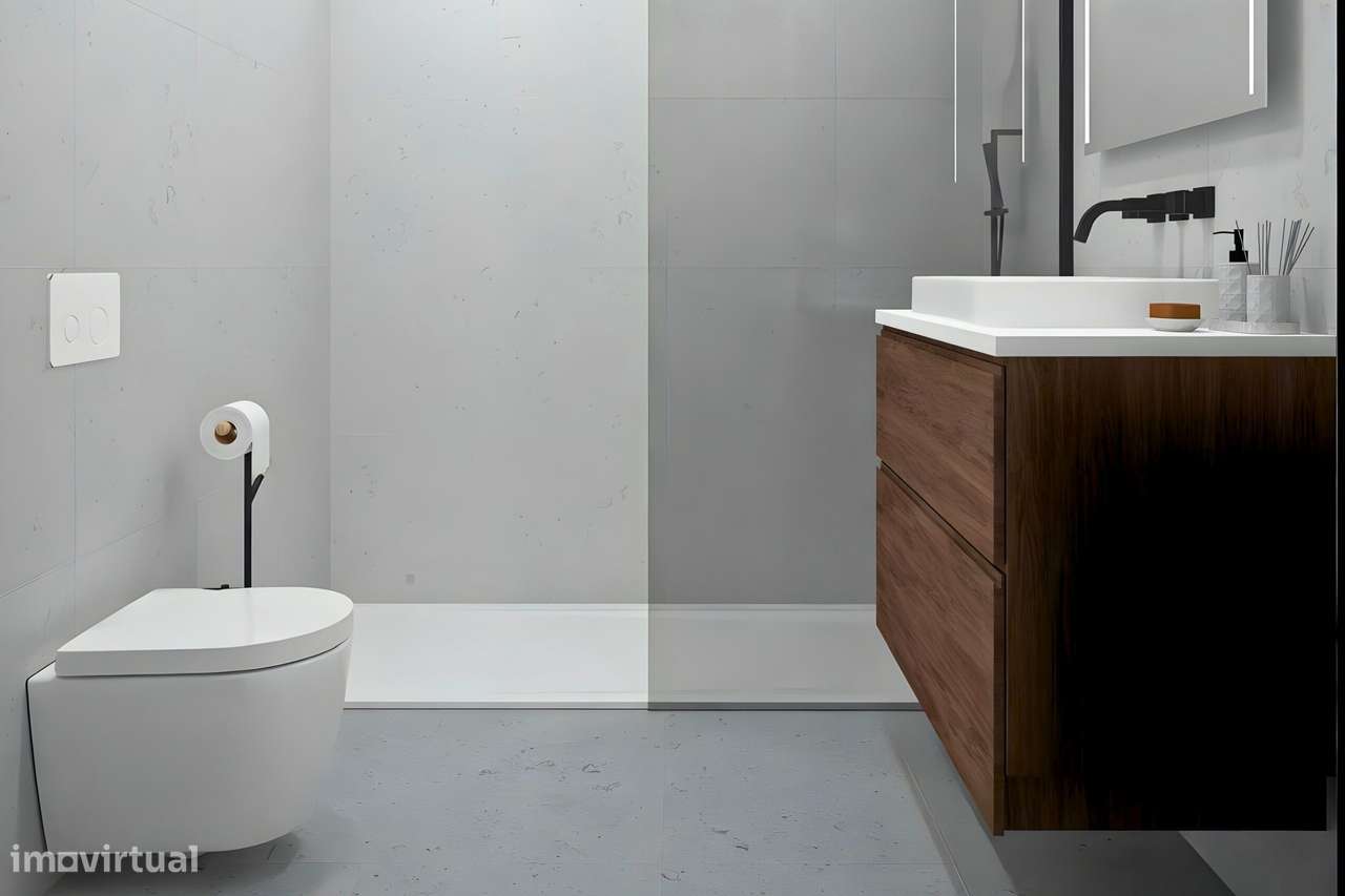 Apartamento T3 de qualidade superior, situado a 5 minutos da praia-6