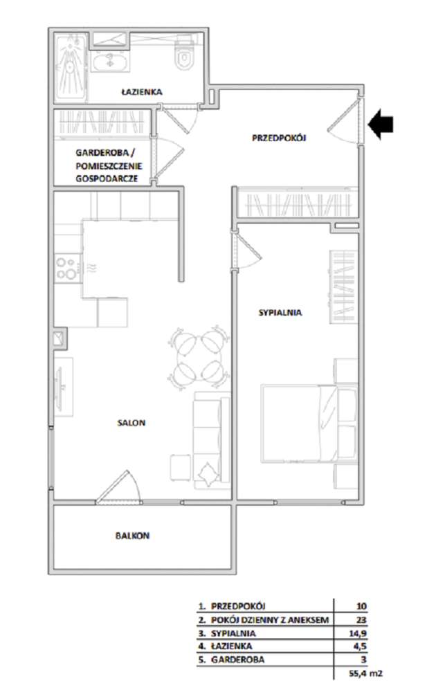 Przestronne komfortowe Nowa Wieś - Pełny obrazek: 4/9