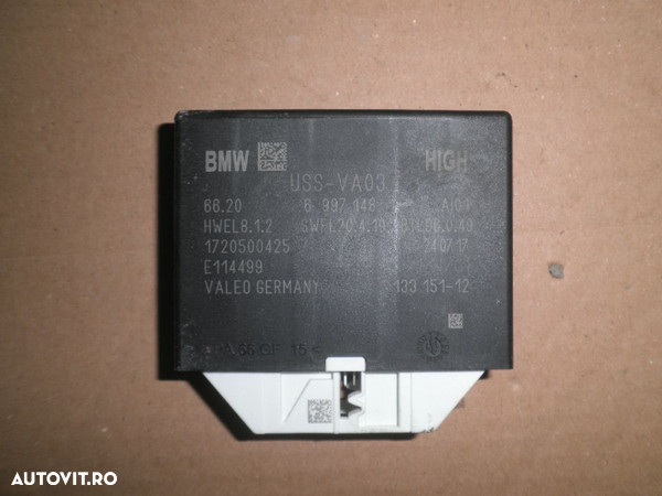 Modul Senzori Parcare BMW Seria 5 G30 G31  6997148 - 1