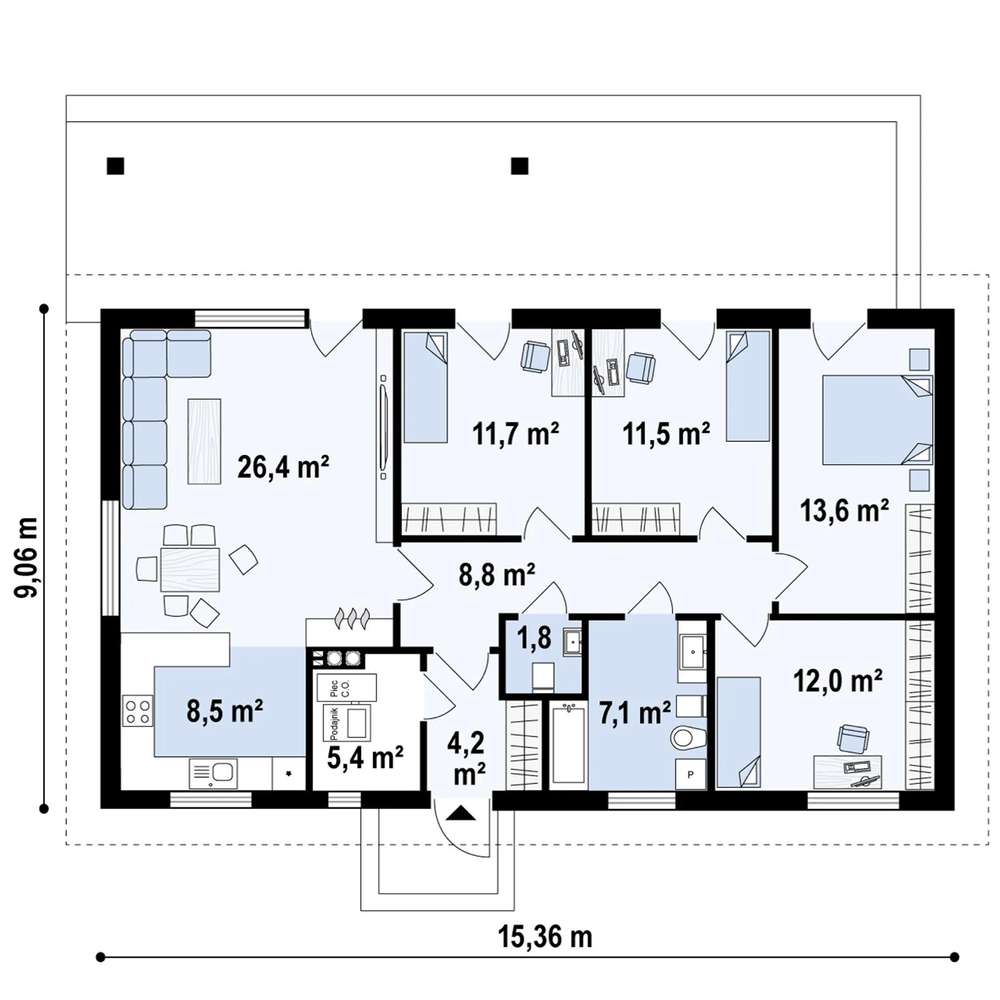 Wygodny dom w lesie !-9
