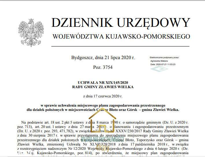 Działka budowlana 1943 m2 z Mpzp Czarne Błoto-19