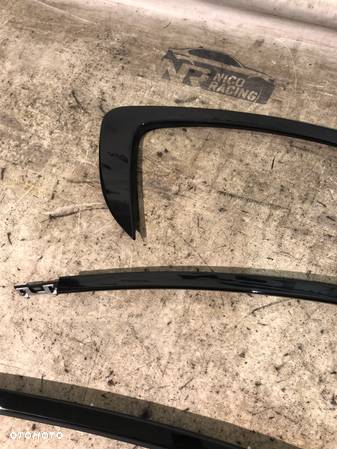 LISTWA KAROSERYJNA LEWA PRAWA BMW 2 G42 M2 G87 SHADOW LINE KOMPLET - 4