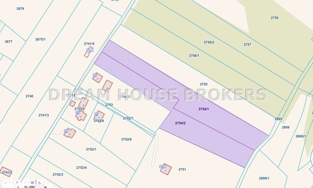 Działka budowlana 54 ary Górki (gm.Brzozów) 2 szt-9