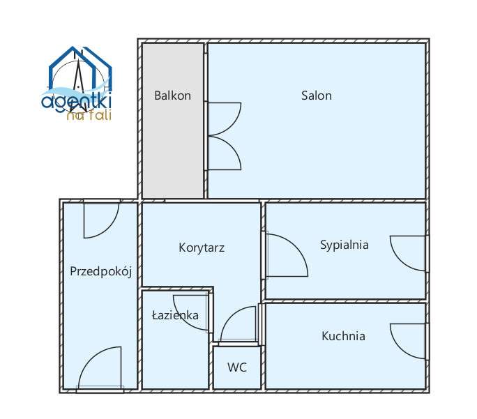 2 pokoje w świetnej lokalizacji/słoneczny balkon-19