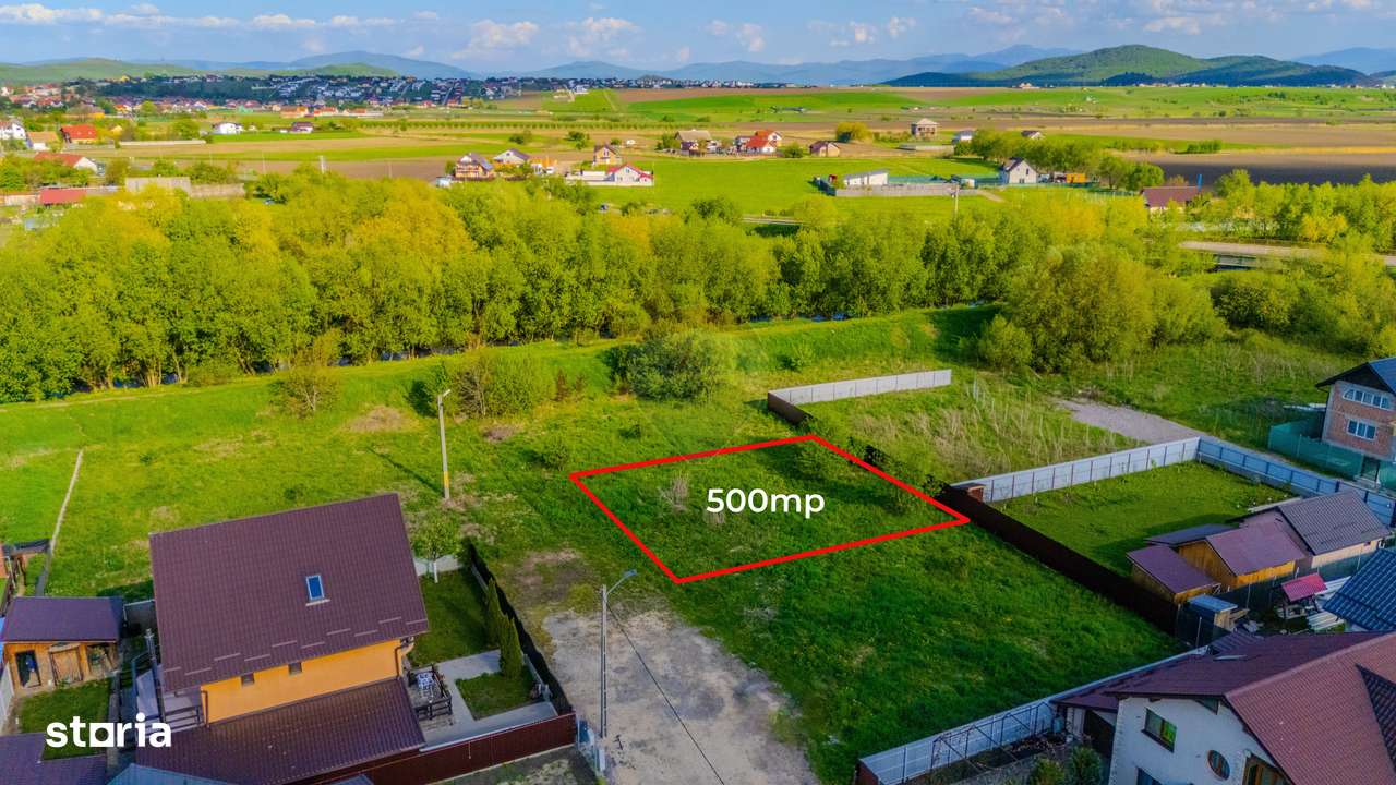 Teren 500mp Bod / Strada Lalelelor - Imagine principală: 3/12