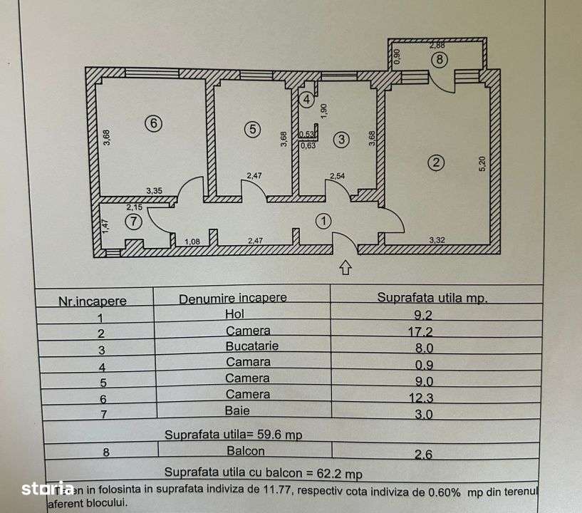 3 camere Calarasilor-Viziru 3, REPREZENTARE EXCLUSIVA Comision ZERO!-8