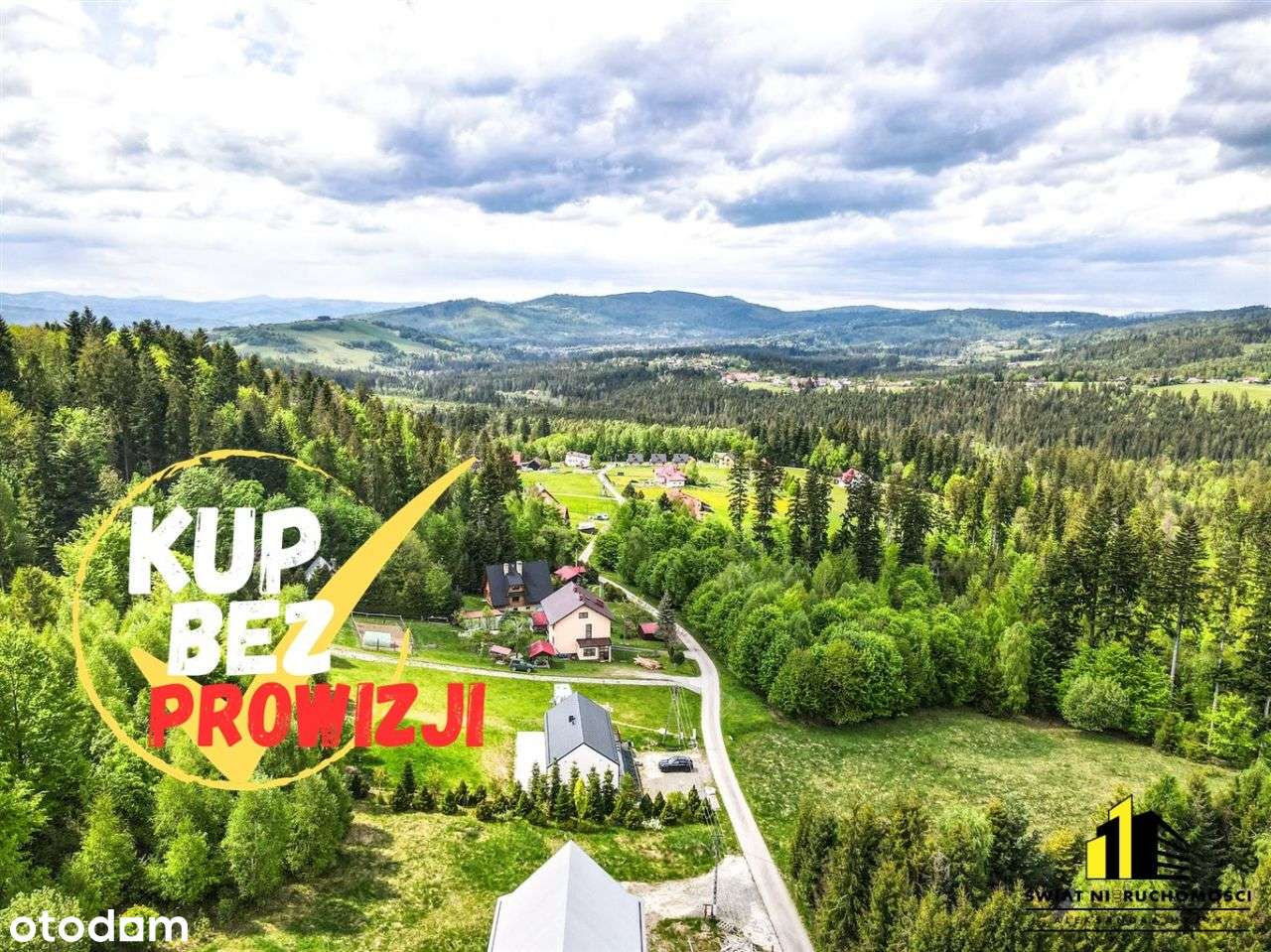 Nowoczesny dom parterowy w malowniczej Istebnej.