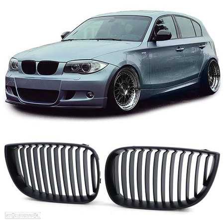 Grelhas Frontais Bmw Série 1 E81 E87 (2004 a 2012) - 7